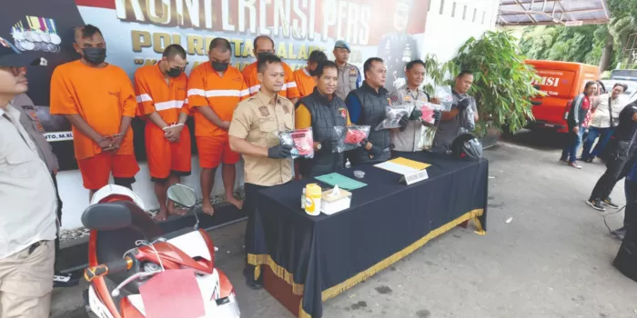 Dua Peran Kunci Sindikat Curanmor Diringkus Polresta Malang Kota