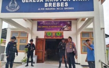 Dukung Pengamanan, Polres Brebes Libatkan Brimob Polda Jawa Tengah