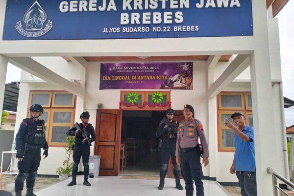 Dukung Pengamanan, Polres Brebes Libatkan Brimob Polda Jawa Tengah