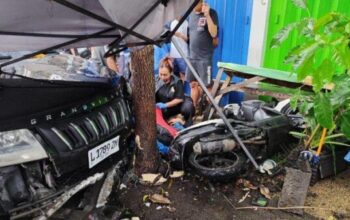 Fatal, Microsleep Picu Insiden Suzuki Grand Vitara Dan Yamaha Mio