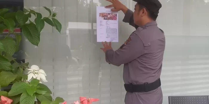 Harun Masiku Dicari, Polres Purworejo Tempelkan Poster Di Beberapa Lokasi