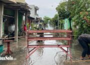 Hujan Deras di Sukoharjo, Empat Gang di Tegalrejo Dilanda Genangan