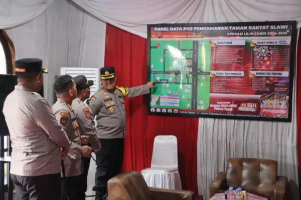 Pastikan Aman, Irwasda Polda Jateng Pantau Langsung Guci dan PAI