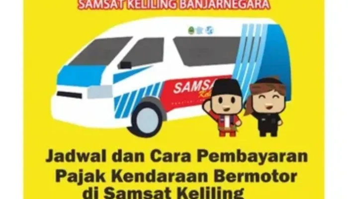 Jadwal Samsat Keliling Banjarnegara 30 Desember 2024, Ini Tempat Pelayanannya