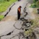 Jalan Utama Banjarnegara Kayuares Ditutup, Tanah Gerak Ancam Keselamatan