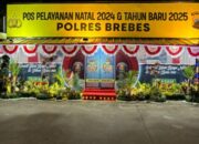 Jelang Nataru 2024, Brebes Kerahkan Ratusan Personel dan Dirikan 19 Pospam