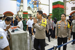 Jelang Nataru, Kapolda Jateng Pastikan Keamanan Ibadah Dan Pemudik Di