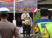 Jelang Nataru, Polres Jembrana Mantapkan Kesiapan Pasukan