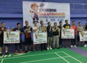 Pertarungan Sengit: Kadisdikbud Malang Kalah di Final Bulutangkis Kapolresta Cup 2024