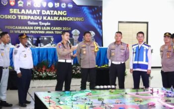 Kapolda Jateng Periksa Persiapan Gt Kalikangkung Hadapi Lonjakan Arus Lalu