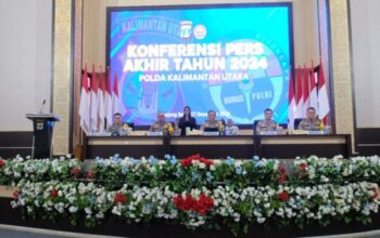 Kapolda Kaltara Umumkan Inovasi Keamanan Untuk 2025 Dalam Konferensi Pers