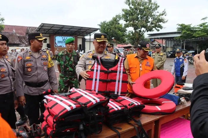 Kapolres Boyolali Pimpin Apel Siaga Bencana, Siapkan Langkah Antisipasi Risiko