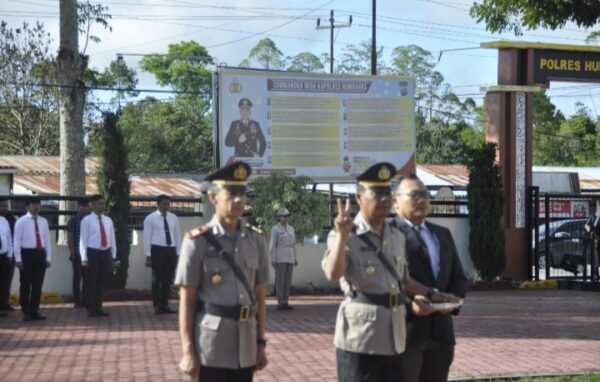 Sertijab Kabag Perencanaan, Kapolres Humbahas Tegaskan Komitmen Profesionalisme