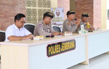 Kapolres Jembrana Jalin Kedekatan Dengan Eo Dan Pemusik Lewat Jumat