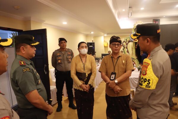 Kapolres Jembrana Pastikan Rekapitulasi Suara Pilkada Berjalan Lancar