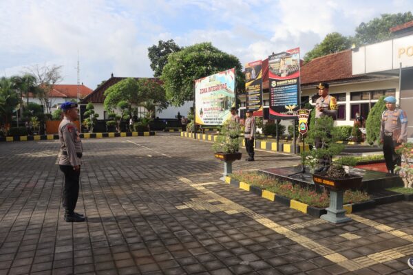 Kapolres Jembrana Puji Kinerja Personel Dalam Mengamankan Pilkada