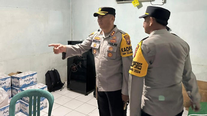 Kapolres Pastikan Kesiapan Pos Pengamanan Jelang Nataru 2025