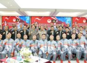 Ke Vietnam, Tim Taekwondo Garbha Presisi Dibekali Pesan Sportivitas oleh Irwasum Polri