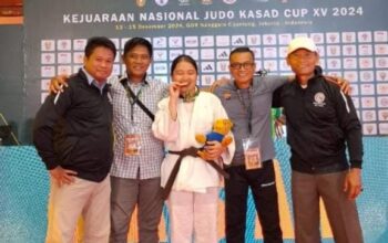 Kejurnas Judo Kasad Cup Xv 2024: Polwan Polda Kalteng Sabet