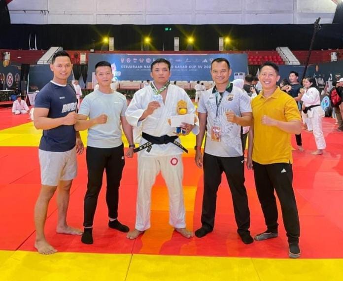 Kejurnas Judo Ksad Cup Xv 2024: Polda Jateng Sabet Prestasi