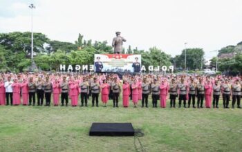 Kerja Profesional Berbuah Hasil, 3.069 Personel Polda Jateng Terima Kenaikan