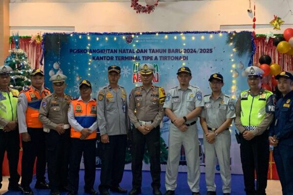 Jelang Nataru, Terminal Tirtonadi dan Satlantas Gelar Ramp Check untuk Kendaraan Umum