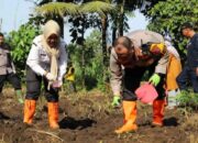 Komitmen Kapolresta Malang Kota Terhadap Program Astacita Lewat Pengelolaan Lahan