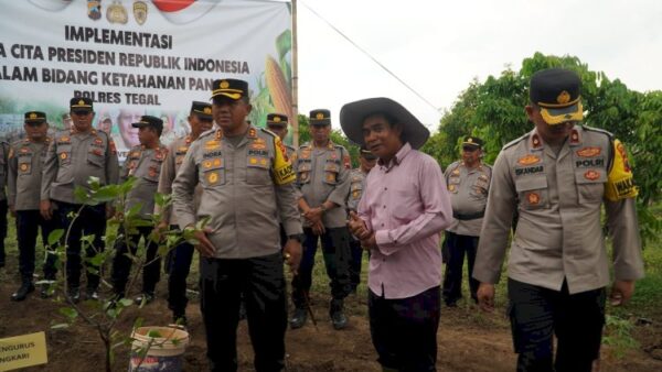 Kontribusi Polres Tegal dalam Mendukung Ketahanan Pangan dan Ekonomi Daerah