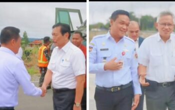 Kunjungi Food Estate, Luhut Dan Mendiktisaintek Bersama Wakil Bupati Humbahas