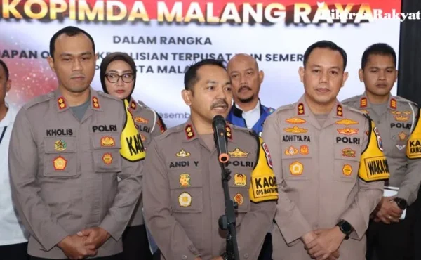 Libur Akhir Tahun, Malang Raya Siap Gelar Operasi Lilin Semeru