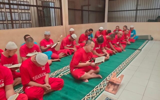 Kegiatan Spiritual di Penjara, Tahanan Polda Jateng Gapai Kedamaian Batin