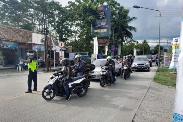 Rekayasa Lalu Lintas Disiapkan Satlantas Polresta Banyumas Sambut Nataru