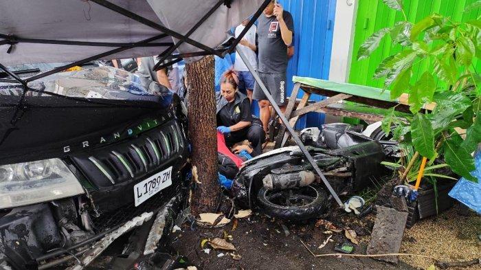 Microsleep Jadi Penyebab Kecelakaan Suzuki Grand Vitara dan Yamaha Mio di Kota Malang