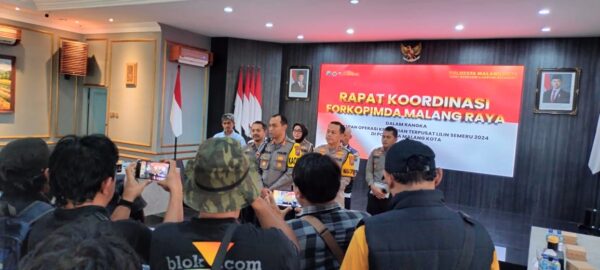 Operasi Lilin Semeru 2024, Polresta Malang Kota Gelar Rakor Pengamanan