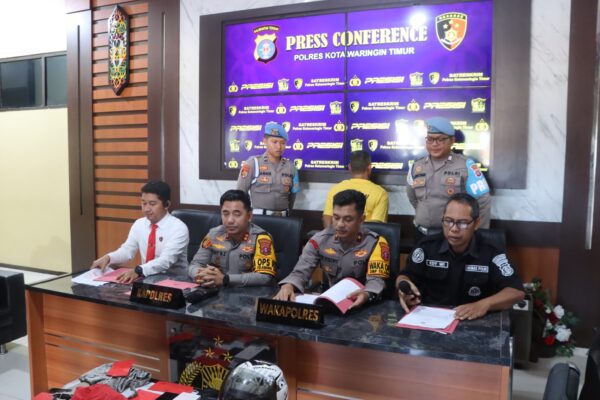 Pelaku Curas Nanas Iv Tak Berkutik Saat Ditangkap Polres Kotim,