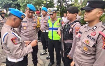 Pemeriksaan Kedisiplinan Personel Polres Sukoharjo Oleh Subbid Provos Polda Jateng