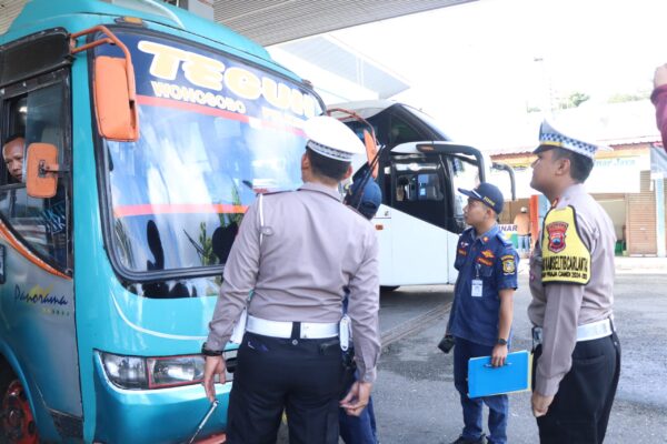 Pengemudi Dan Kendaraan Angkutan Umum Di Banjarnegara Disiapkan Sambut Operasi