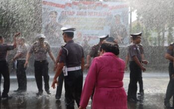 Peningkatan Karir, Polres Jembrana Gelar Upacara Korps Raport 2025