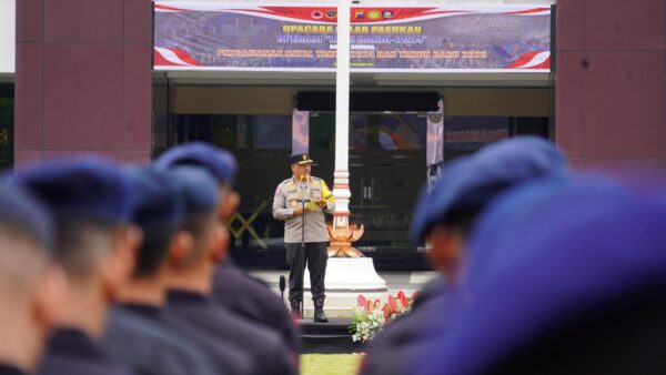 Polda Jateng Gelar Apel Pasukan, Fokuskan Pengamanan Nataru Dan Kamseltibcar