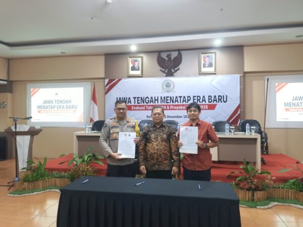 Polda Jateng Dan Rmoljateng Tandatangani Mou Untuk Sinergi Informasi