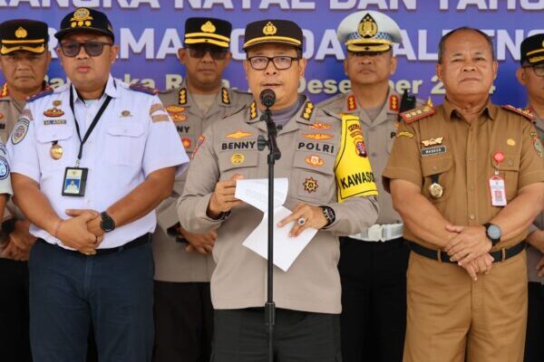 Polda Kalteng Berangkatkan 160 Pemudik Gratis Sambut Nataru