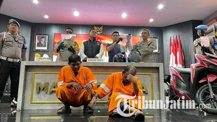 Polisi Tangkap Dua Jambret Residivis Yang Rampas Gelang Emas Di