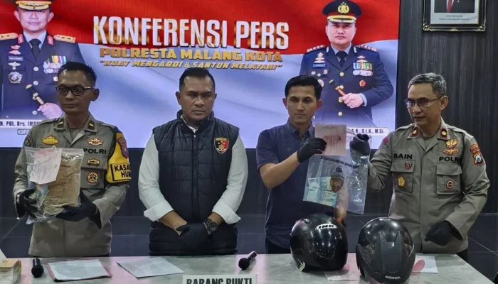 Polisi Tangkap Dua Pelaku Jambret Lansia di Kota Malang