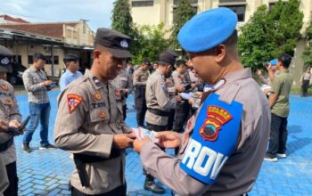 Polres Banjarnegara Laksanakan Gaktibplin Untuk Cegah Pelanggaran Anggota Selama Nataru