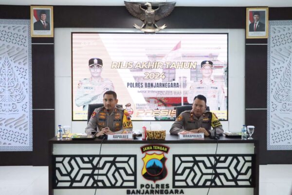 Polres Banjarnegara Selesaikan 103 Kasus Tindak Pidana Sepanjang 2024