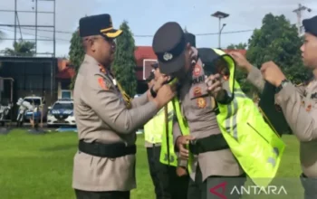 Polres Batang Berlakukan Sistem Buka Tutup Di Rest Area Tol