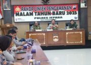 Polres Jepara Matangkan Pengamanan Tahun Baru Lewat Rakor Lintas Sektoral