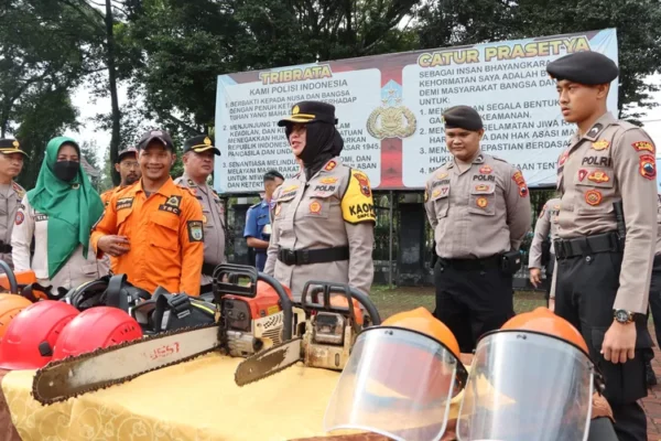 Polres Salatiga Siapkan Kesiapsiagaan Hadapi Bencana Alam Imbas Cuaca Ekstrem