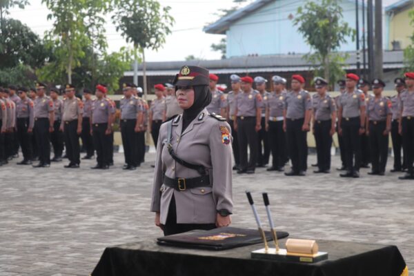 Polres Sukoharjo Gelar Sertijab, Akp Sri Wuri Handayani Kini Kasat