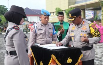 Polres Sukoharjo Sambut Kasat Binmas Baru, Akp Sri Wuri Handayani